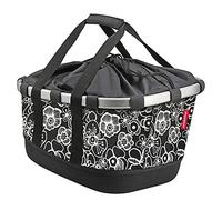KLICKfix Bikebasket - Cesta de Bicicleta para Adultos, Unisex, Color Negro, tamaño: 33 x 27 x 42 cm