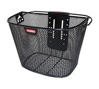 KLICKfix Bolsa de bicicleta 0397KLIK Uni basket Feinma. cesta negra para manillar 25 x 36 x 26 cm