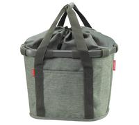 KLICKfix reisenthel Bikebasket 15 - Cesta de manillar 35 cm (twist sage)