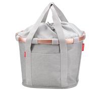 KLICKfix reisenthel Bikebasket 15 - Cesta de manillar 35 cm (twist sky rose)