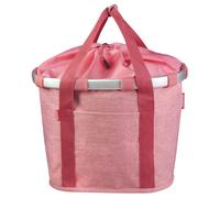 KLICKfix reisenthel Bikebasket 15 - Cesta para manillar 35 cm (twist berry)