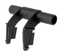 KlickFix Rixen & Kaul, Accesorio clip de montaje para adaptador de manillar, talla única, color negro