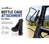 KLICKfix Rixen Kaul BottleFix Adaptador Soporte Bidón 1 1/8in Negro