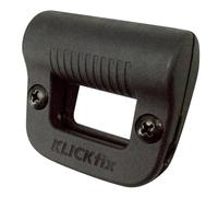 KLICKfix Soporte de luz Clip para cestas Negro