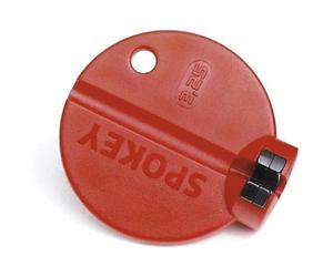 KLICKfix Speichenspanner Spokey Professional 3.25 Herramienta de Rueda, Unisex, Rojo-Rojo, Talla única