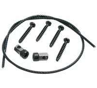 KlickFix Unisex - Juego de Piezas de Repuesto para Adultos, Color Negro