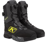 Klim Adrenaline Pro S GTX BOA Botas para motos de nieve, negro/amarillo neón, Talla 12