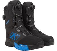 Klim Adrenaline Pro S GTX BOA Botas para motos de nieve, negro-azul, tamaño 43 para Hombres