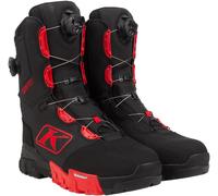 Klim Adrenaline Pro S GTX BOA Botas para motos de nieve, negro-rojo, tamaño 46 para Hombres