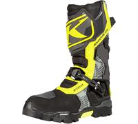 Klim Adventure GTX Botas de Motocross, gris/amarillo, Talla 8