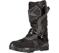 Klim Adventure GTX Botas de Motocross, negro-gris, tamaño 45 para Hombres