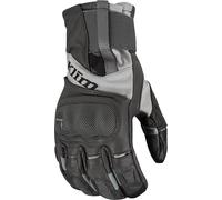 Klim Adventure Short, guantes Gore-Tex L male Gris Oscuro/Gris/Negro