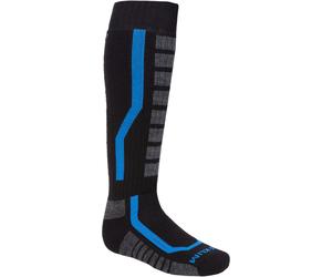 Klim Agressor 2.0 Calcetines para motos de nieve, negro-gris-azul, tamaño L para Hombres