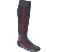 Klim Agressor 3.0 Calcetines para motos de nieve, gris/rojo, Talla S