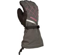 Klim Allure Guantes black ladies, gris/negro/rosa, Talla S