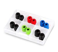 KLIM Almohadillas para Auriculares 4.5mm - Nuevo - Espuma con Memoria - 12 Almohadillas - Extremadamente Cómodas - Aíslan el Ruido Exterior