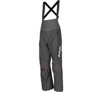 Klim Alpine Pantalones babero para motos de nieve para damas, gris, tamaño S para Mujer