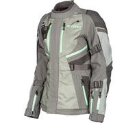 Klim Artemis 2023 Chaqueta textil de motocicleta, gris/plateado, Talla S