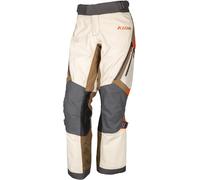 Klim Artemis 2023 Pantalones textiles de motocicleta para damas, Arena/Gris, Talla 12