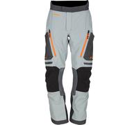 Klim Artemis, pantalones textiles Gore-Tex mujer 12 male Gris Claro/Gris Oscuro/Naranja