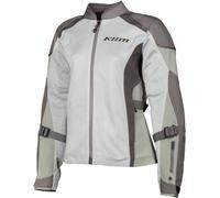 Klim Avalon Chaqueta textil de motocicleta, gris, tamaño L para Mujer
