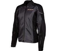 Klim Avalon S23, chaqueta textil mujer M female Negro/Gris Oscuro