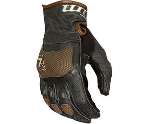 Klim Badlands Aero Pro, guantes cortos M male Verde Oscuro/Marrón
