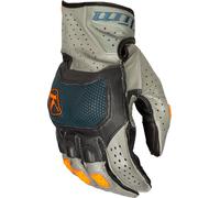 Klim Badlands Aero Pro, guantes cortos XXL male Gris/Gris Oscuro/Petróleo/Naranja