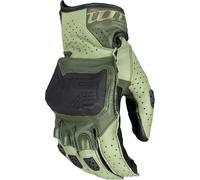 Klim Badlands Aero Pro, guantes XS male Verde Oscuro/Verde Claro/Negro