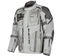 Klim Badlands Pro 2023 Chaqueta textil de motocicleta, gris, Talla 3XL
