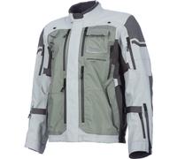 Klim Badlands Pro Rogue Gore-Tex Chaqueta textil para motocicletas, Gris claro, Talla Long XL