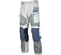 Klim Baja S4 2025 Enduro Pantalones textiles de moto Enduro Mesh, gris-azul, tamaño 32 para Hombres