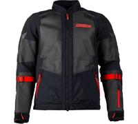 Klim Baja S4, chaqueta textil 3XL male Negro/Gris Oscuro/Rojo