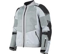 Klim Baja S4 Enduro Mesh Chaqueta Textil Moto, negro-gris, tamaño L para Hombres