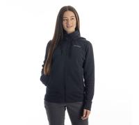 Klim Basin Sudadera con capucha y cremallera para mujer, negro, tamaño XL