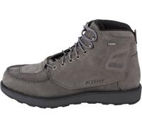 Klim Blak Jak GTX Gore-Tex Botas de moto de cuero, gris, tamaño 42 43 para Hombres