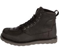 Klim Blak Jak Leather Botas de moto, negro, Talla 10