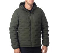 Klim Boulder Stretch Chaqueta con capucha de plumas, verde, Talla M