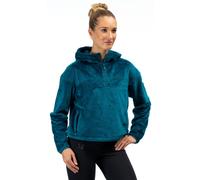 Klim Cascade 1/4 Zip Crop, sudadera mujer XL female Petróleo