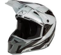 Klim F3 Lighting Carbon Timón de motocross, gris-blanco, tamaño S para Hombres