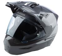 Klim X1 Alpha, casco de aventura XL female Gris Oscuro/Plata