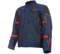 Klim Badlands Pro Rogue Gore-Tex Chaqueta textil para motocicletas, Azul/Rojo, Talla S