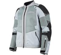 Klim Baja Mesh Chaqueta textil para motocicletas, negro-gris, tamaño 2XL para Hombres