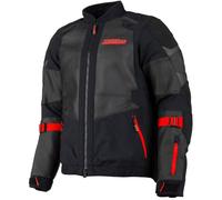 Klim Baja S4 2025 Enduro Mesh Chaqueta Textil Moto, negro-rojo, tamaño XL para Hombres