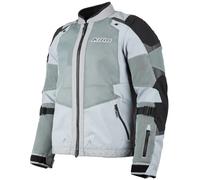 Klim Baja S4 2025 Enduro Mesh Chaqueta Textil Moto, negro-gris, tamaño L para Hombres