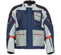 Klim Carlsbad Rogue Gore-Tex Chaqueta textil para motocicletas, Azul/Rojo, Talla S