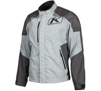 Klim Traverse Gore-Tex Chaqueta textil para motocicletas, gris, tamaño L para Hombres