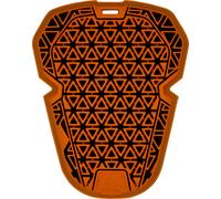 Klim D3O IP Ghost Protectores de hombro/cadera, negro/naranja, Talla única