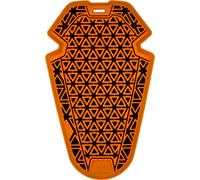 Klim D3O IP Ghost Protectores de rodilla/codo, negro/naranja, Talla única