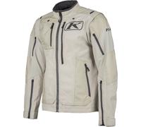Klim Dakar Chaqueta textil de la motocicleta, Arena, Talla L
